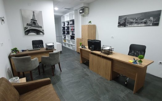commercial space furnished two story podgorica for rent