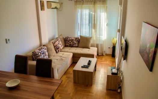 apartment one bedroom furnished balcony podgorica for rent