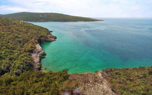 Kotor, Bigova – Land with planning on the sea for three villas