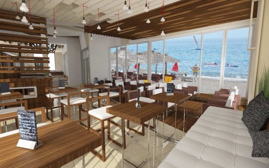 Budva, Jaz – Restaurant in a prime location on the Jaz beach