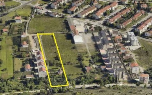 podgorica land with planning for sale
