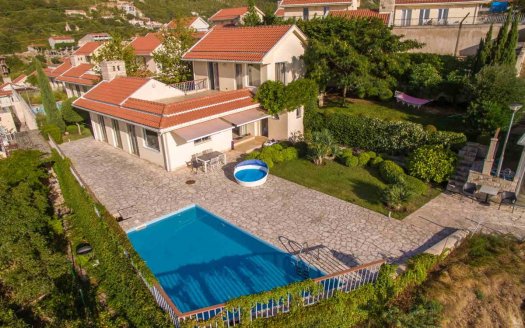 budva house panoramic sea view sale