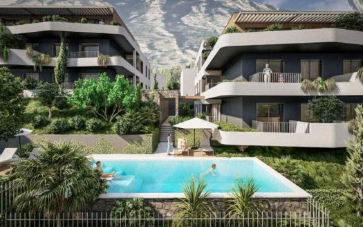 dobrota lux new apartments sale