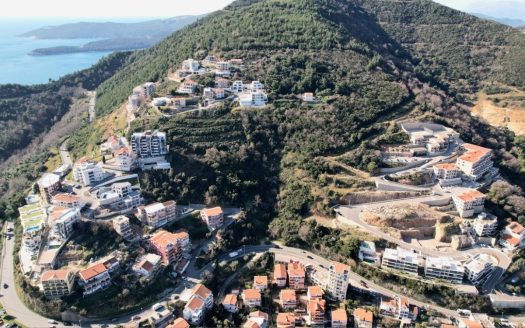 Budva, Komoševina – Plac za vilu s pogledom na more