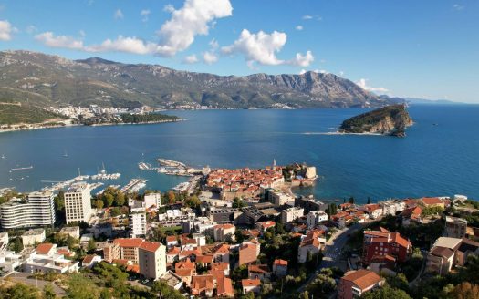 Budva, Komosevina – Land for a villa with panoramic views