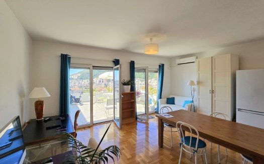 Budva, Rozino – Luxurious Three Bedroom Penthouse Apartment with Sea View for Sale