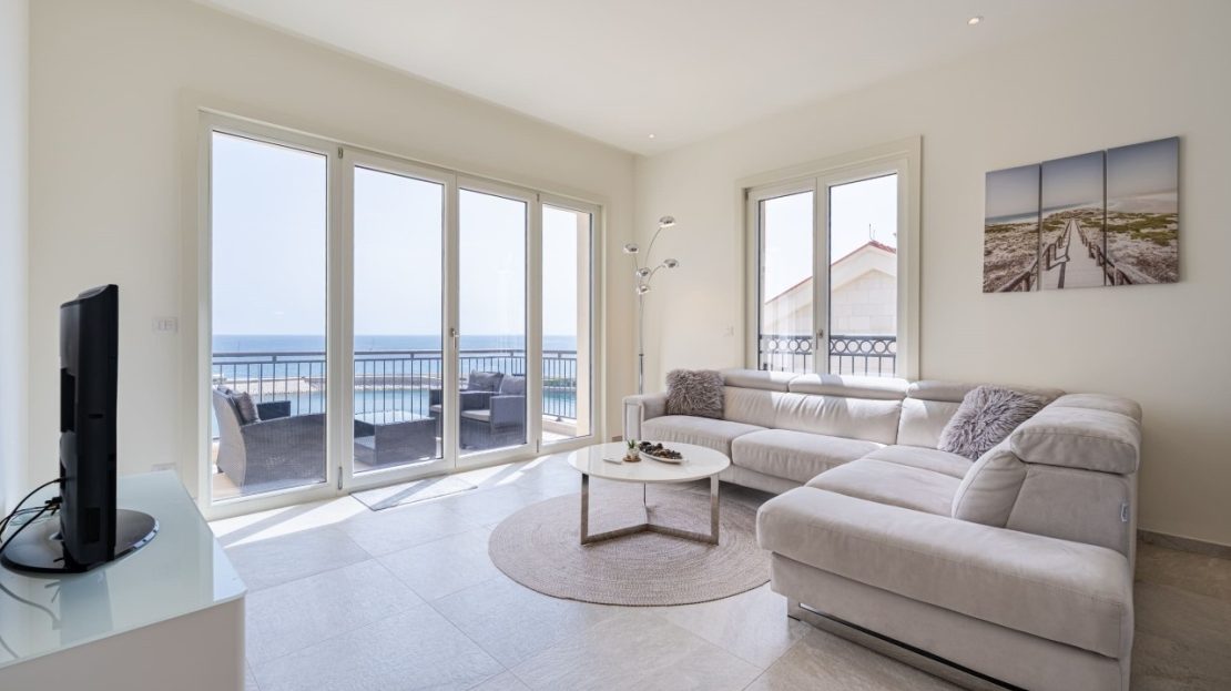 lustica bay three bedroom apartment sale